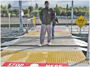 ADA Pedestrian Crossing